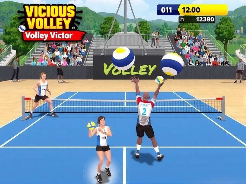 Vicious Volley Victor Gameplay